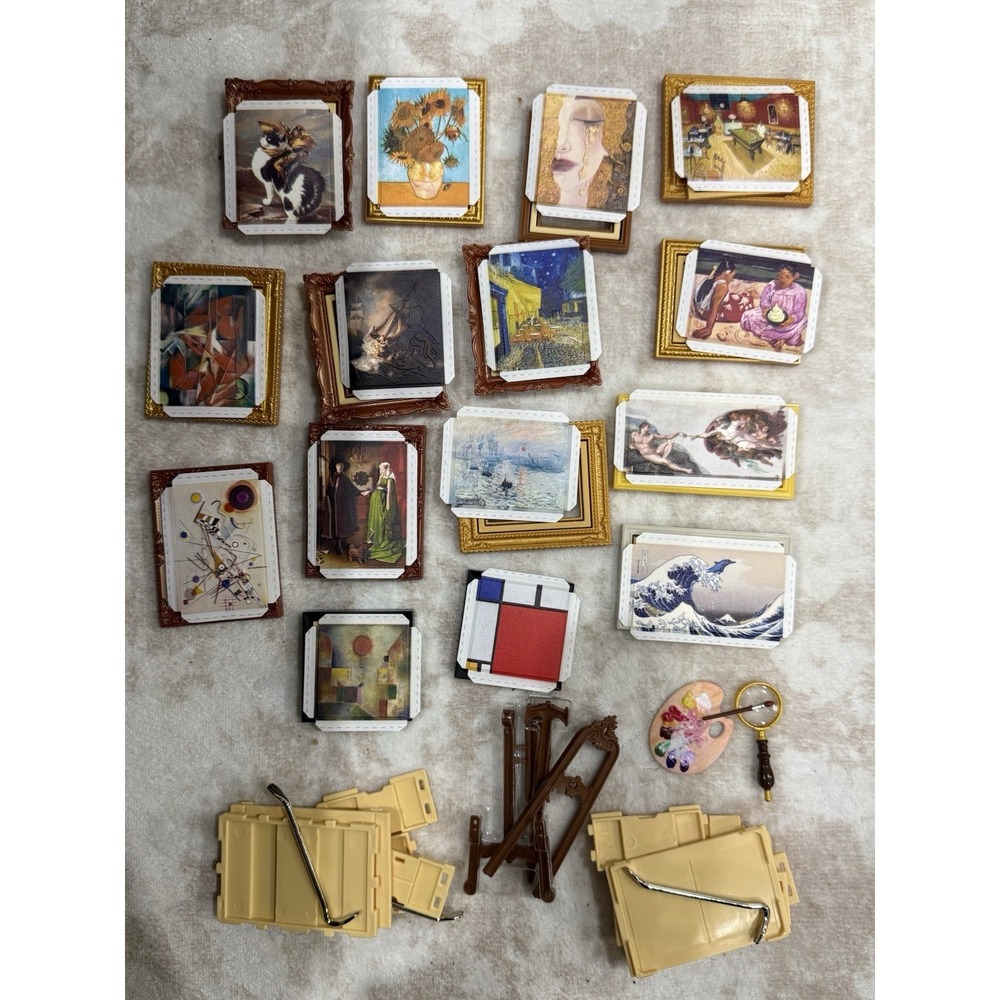 NEW Zuru Mini Brands Create Masterpieces LOT - Michelangelo And More